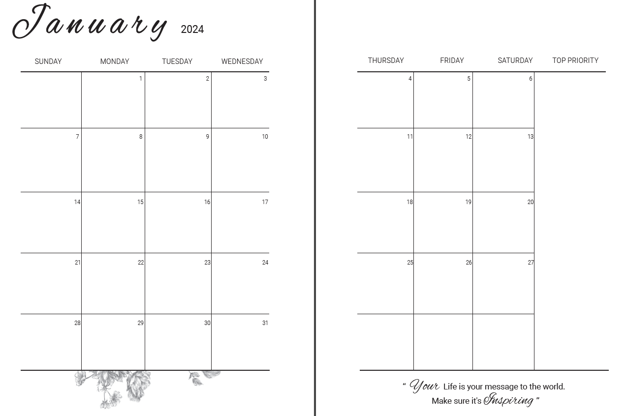 2024 Disc Bound Planner - The Vibe Planner