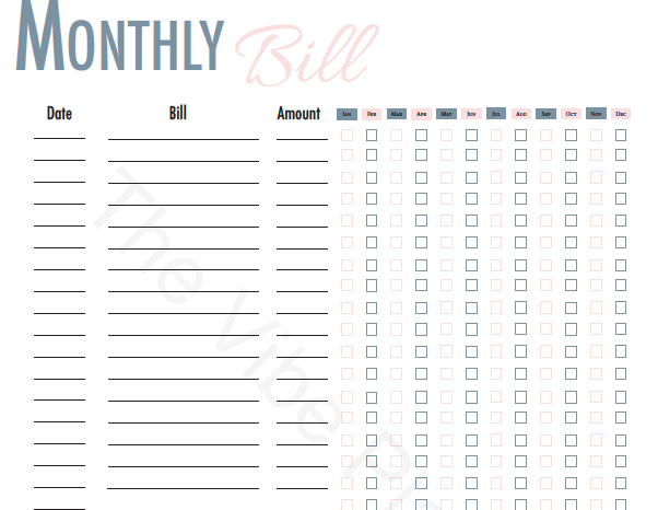 Fitness & Finance Printable Worksheet | Goodnotes Compatible - The Vibe Planner