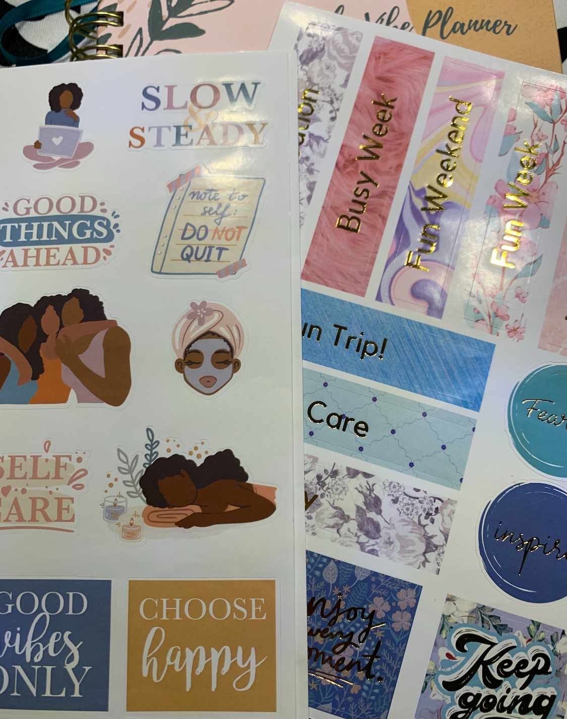 A Vibe Sticker Pack - The Vibe Planner