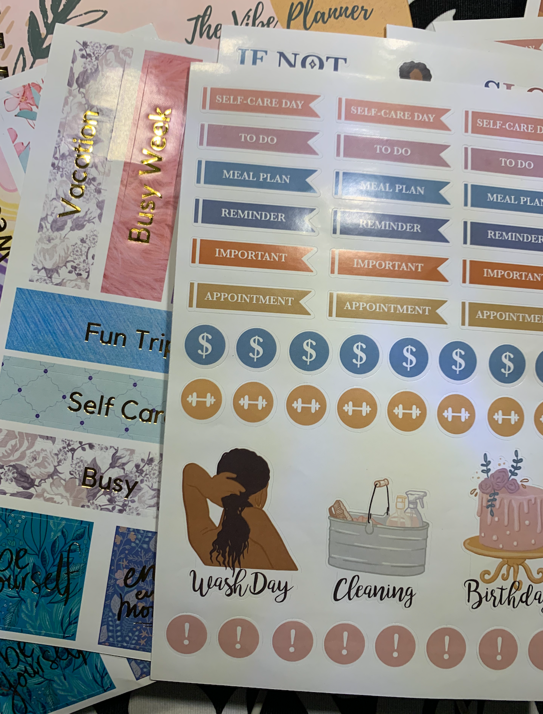 A Vibe Sticker Pack - The Vibe Planner